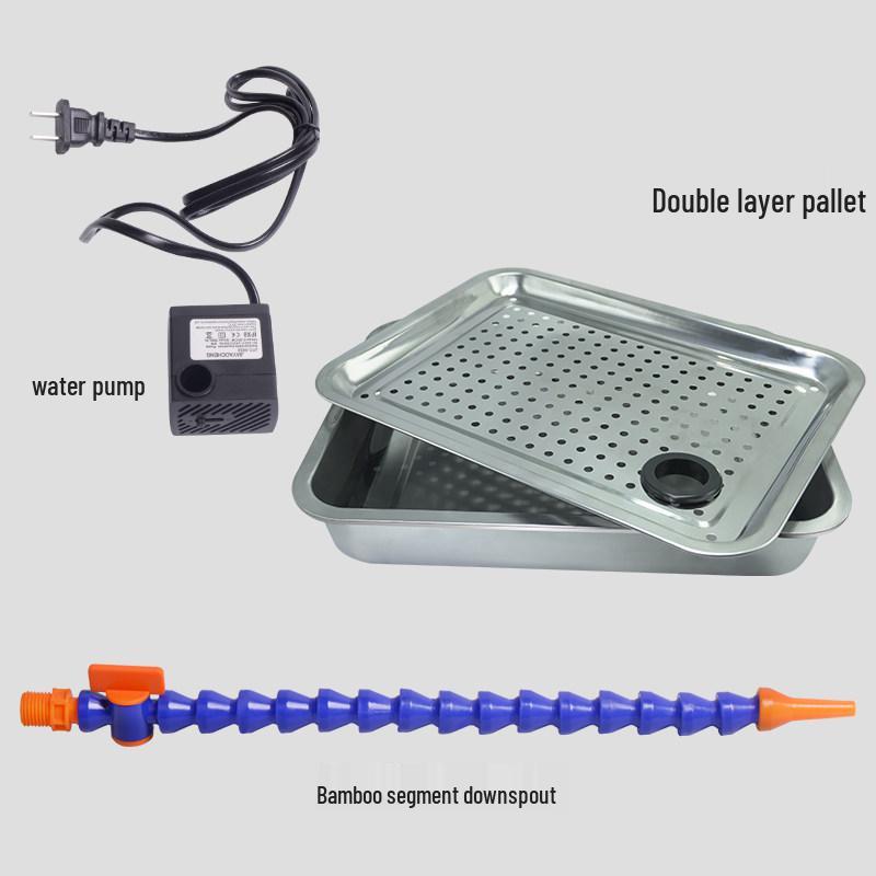 Jade Carving Water Circulation Workbench with Drip Pan and Pump