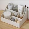 Large Capacity Multi Compartment Makeup Storage Box Desktop Organizer For Cosmetics Skincare And Small Items