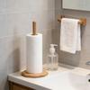 Plum Blossom Base Paper Towel Holder Wooden Tissue Holder Creative Paper Towel Stand  Toilet