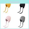 Knit Hat For Women Winter Warmth Windproof Wool Blend Casual Ear Coverage