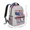 USA 250th Anniversary 1776-2026 American Flag Backpack Student Boys Girls BookBag Children School Bag Shoulder Bag for Men Women