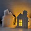 Christmas House Resin Silicone Molds Silicones Concrete Cement Moulds Christmas House Silicone Molds for Epoxy Resin