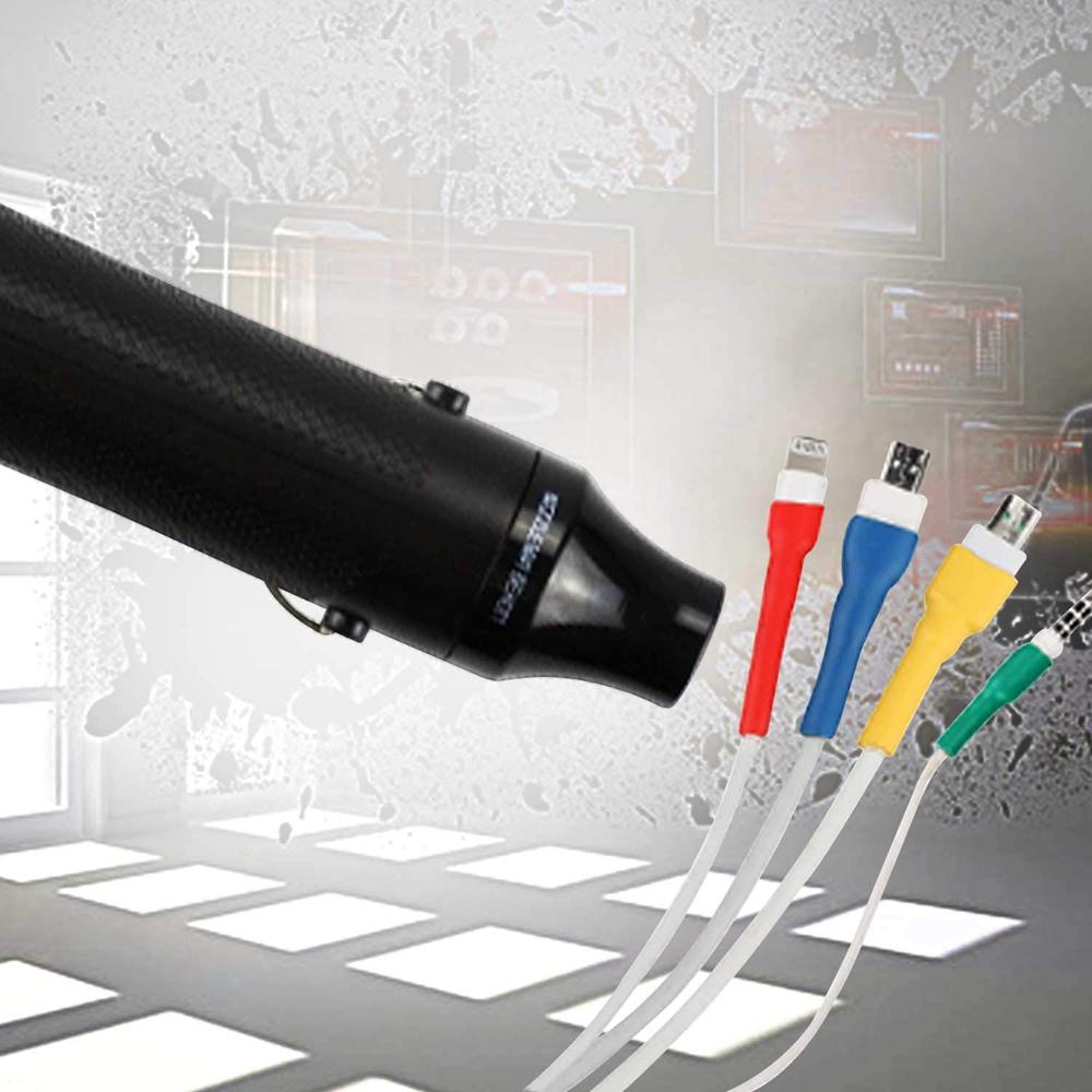 Rosfix Mini Opalarka Hot-air 300W + Zestaw Rurek Termokurczliwych 127szt. – Wysoka Moc 300W | Ergonomiczny Uchwyt | Organizer W Zestawie