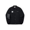 Li Ning X Pablo Ientile Collaboration Skateboard Series Cartoon Print Casual Jacket Men Jacket Black AFDU253-2