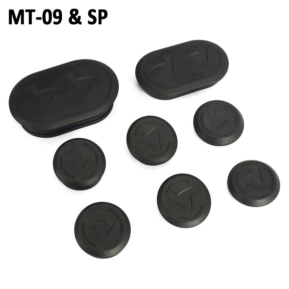 

Frame Plugs Set Hole Caps For YAMAHA MT09 mt09 MT 09 MT-09 SP 2025 2025 2025 2025 2025 Motorcycle Accessories чорний