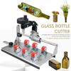 New Glass Bottle Cutter Square Round Professional Bottles Glass Cutting Tool Wine Bottle Recycle DIY Curve Cutting Machine