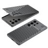 Aromatherapy Aluminum Alloy Snap Phone Case for Samsung Galaxy S25 Ultra S24 Ultra S23 Ultra, CNC Hollow Heat Dissipation Case