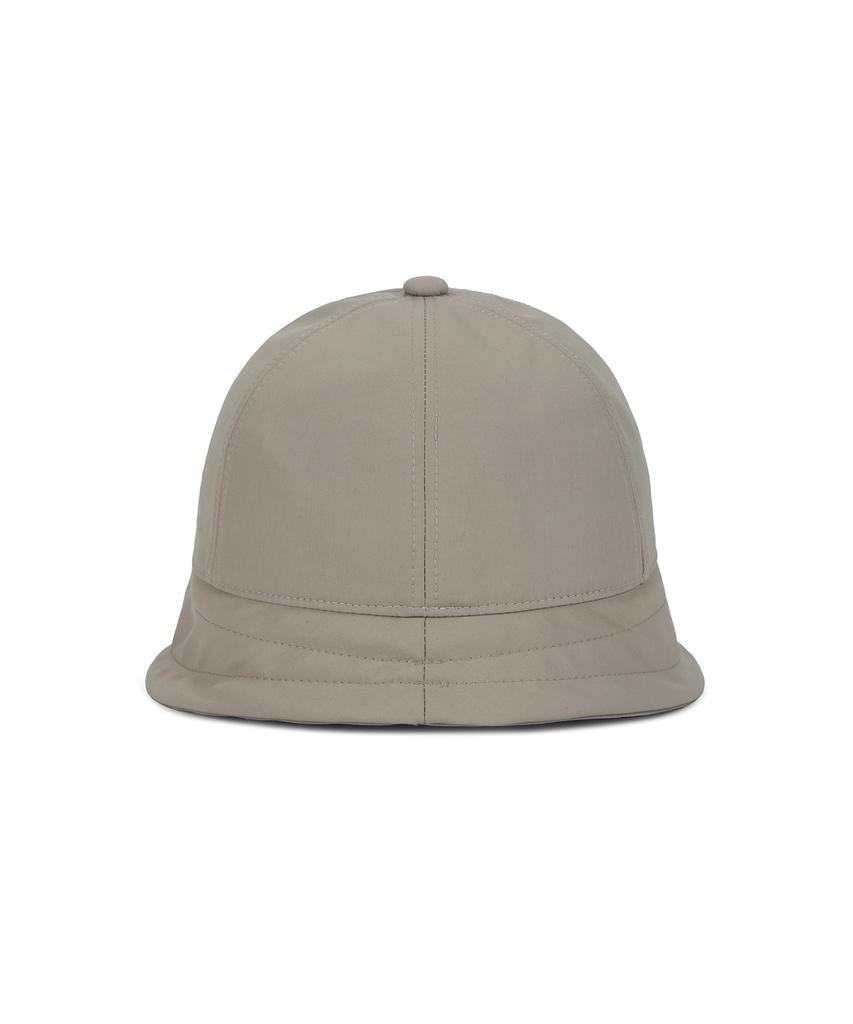 Bajal Va Curved Studded Nylon Bonnet Hat Warmtaupe