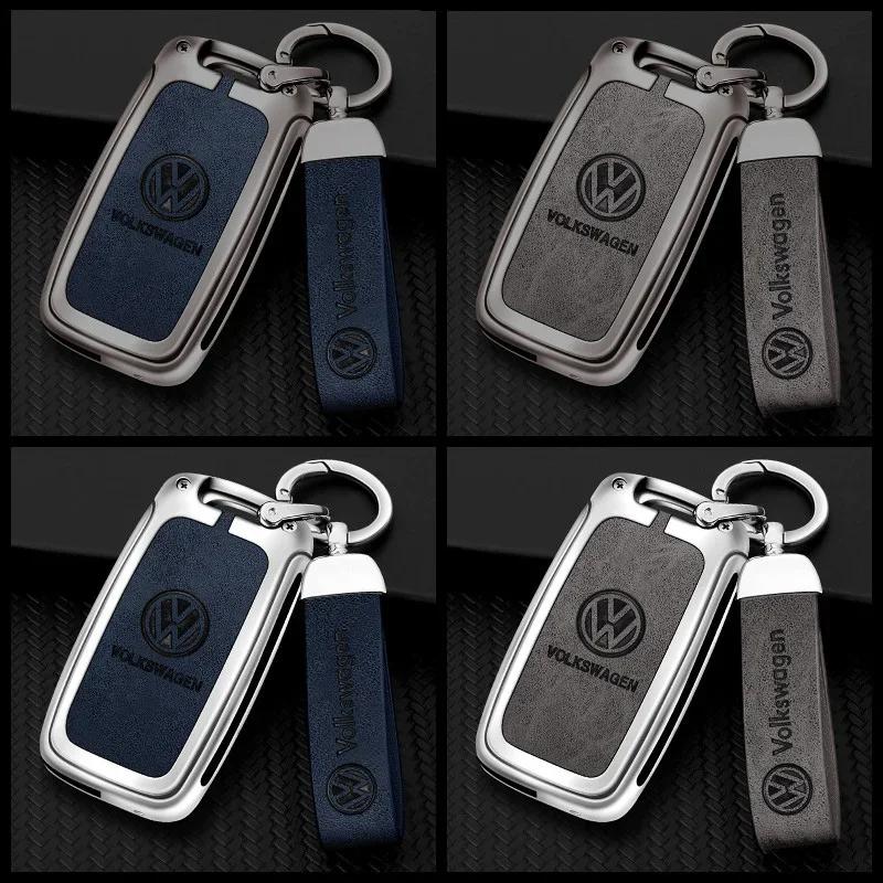 VW Golf 3 4 5 6 Passat B5 Bora Polo Tiguan Jetta Chiave Auto Custodia Borsa per Volkswagen Mk4 Mk6 B7 B8 Cc Mk2 Touran 6 Caddy