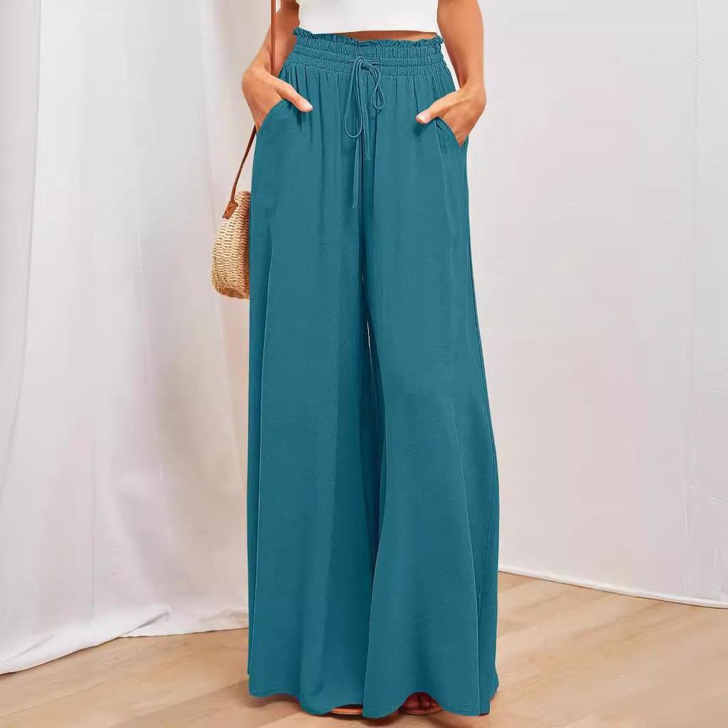 Damen Culottes mit hohem Bund und weitem Bein - Herbst-/Winterkollektion
