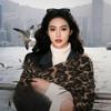 Retro leopard print fringed scarf women's new autumn and winter fashion matching atmosphere warm and cold neck scarf shawl