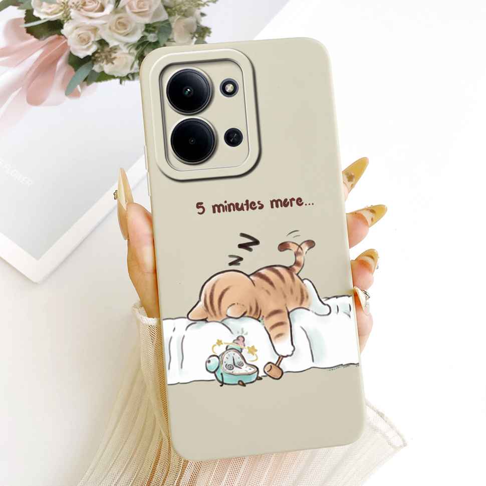 For Xiaomi Redmi 15C 4G Case Cute Couple Flower Cartoon Cover Phone Case For Xiaomi Redmi 15C Redmi15C 4G 5G Back Cover Capa