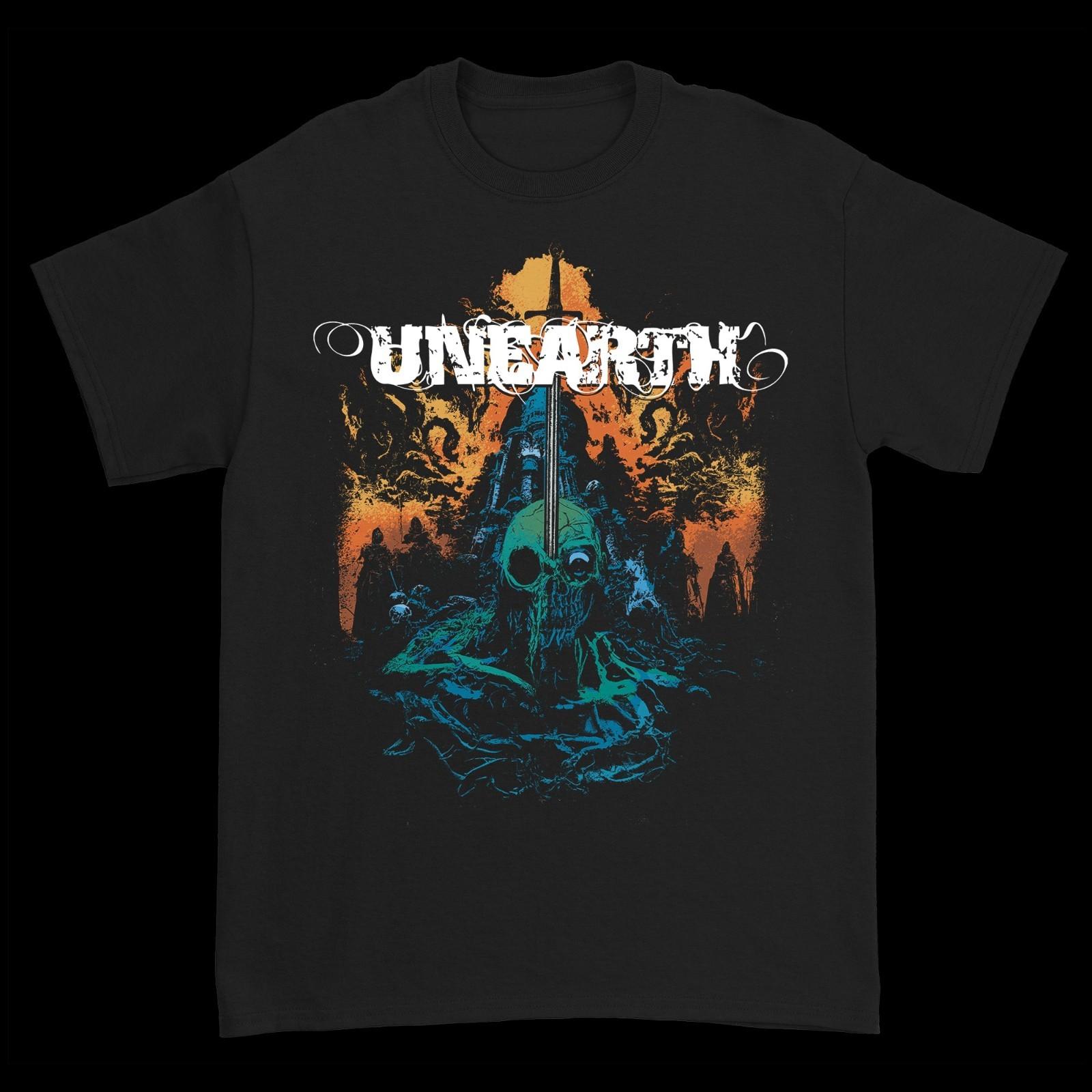 Retro Unearth band Cotton All Size Shirt K7.106 S