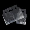 100Pcs Single/Double Cup Milk Tea Packaging Bags Frosted Transparent Disposable Beverage Plastic Bags Coffee Takeout Tote Bag