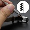 Rubber Silicone Watch Loops, Holder Ring Lightweight Potable Replacement Black Durable for