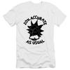 Trendy Cotton T-shirt For Adults Cartoon Graphic Tee Round Neck
