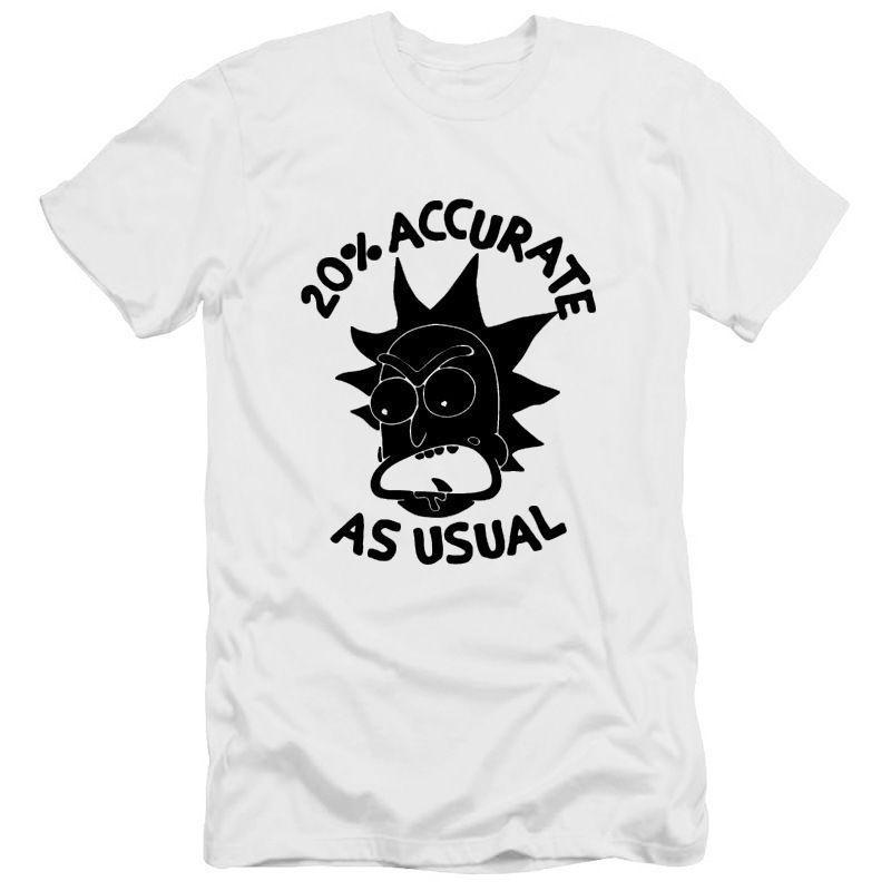 Trendy Cotton T-shirt For Adults Cartoon Graphic Tee Round Neck