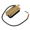 Yibuy 1 Pair Red and Black Invader Humbucker Dual Coil Ceramic Magnet High Output