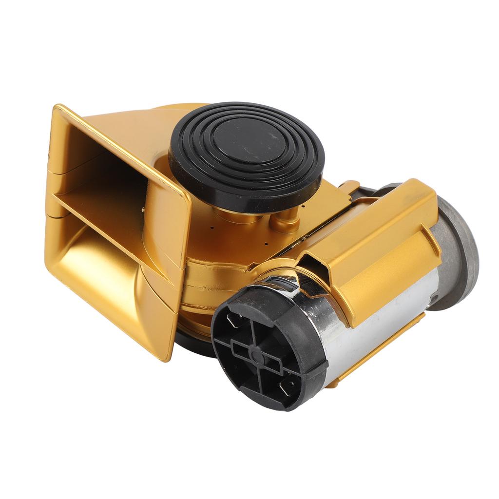 Car Horn Replacement DC12V Car Horn Kit 120DB Water Proof Car Horn Replacement with Relay for Motorcycle Boat DC12V Car Horn Kit