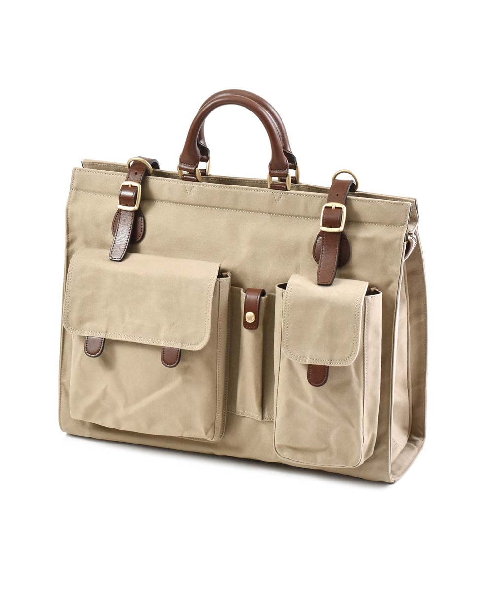 

LAKE Boston bag 43cm 9 130333 [SILVER CLUB] (No. canvas) No. (beige) бежевий