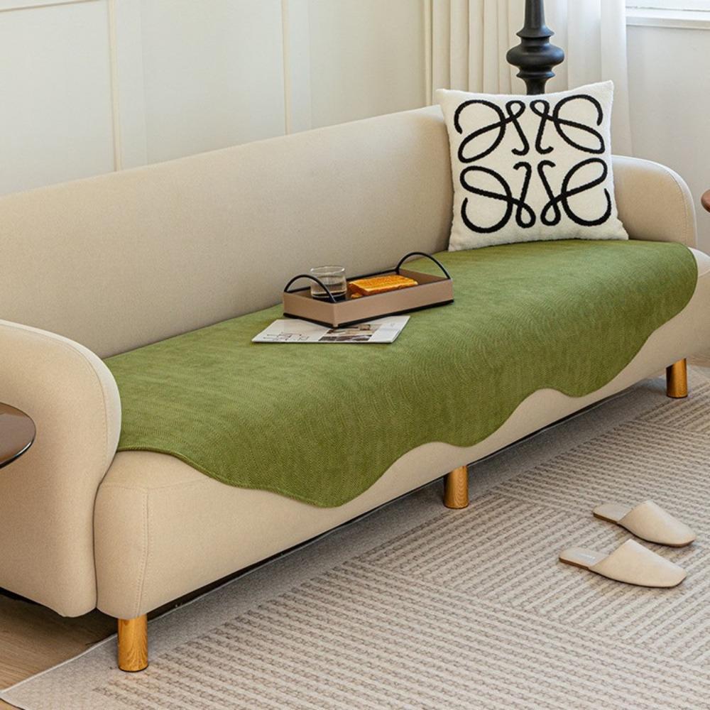 2025 new irregular special-shaped sofa cushion non-slip seat cushion light luxury sofa towel cloth high-end sense universal in all seasons