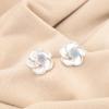 Natural Milky Opal Sterling Silver Mother Gift Stud Post Push Back New Earrings EE-157-15