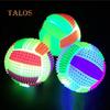 LED Flashing Color Changing Bouncing Massage Hedgehog Ball Volleyball Kid Toy Toys For All Ages