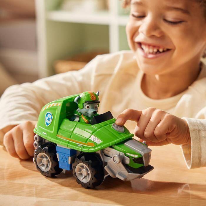 Spin master vehicule + figurine rocky jungle pups la pat' patrouille