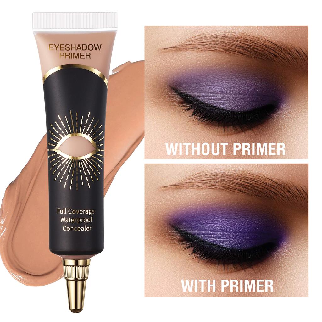 Single 12ml Eye Makeup Pre-Base – Concealer & Brightener 2-in-1 – Long-Lasting Eyeshadow Primer
