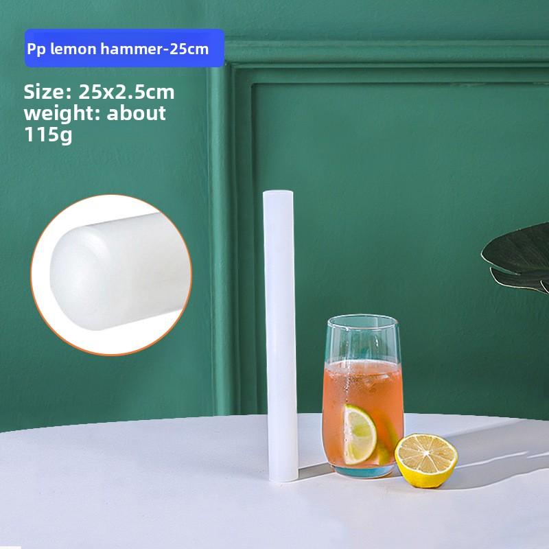 Stainless Steel Ice Breaker for Pounding Popsicles, Lemon Hammer, Hand-made Lemon Tea Tool, Household Ice-breaking Hammer