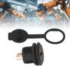 EP Panel Mount Coupler Water Proof Industrial EP HD Multimedia Interface Panel Mount Pass Through Connector with Dust Cover 1.5-30VAC 0.5-3A