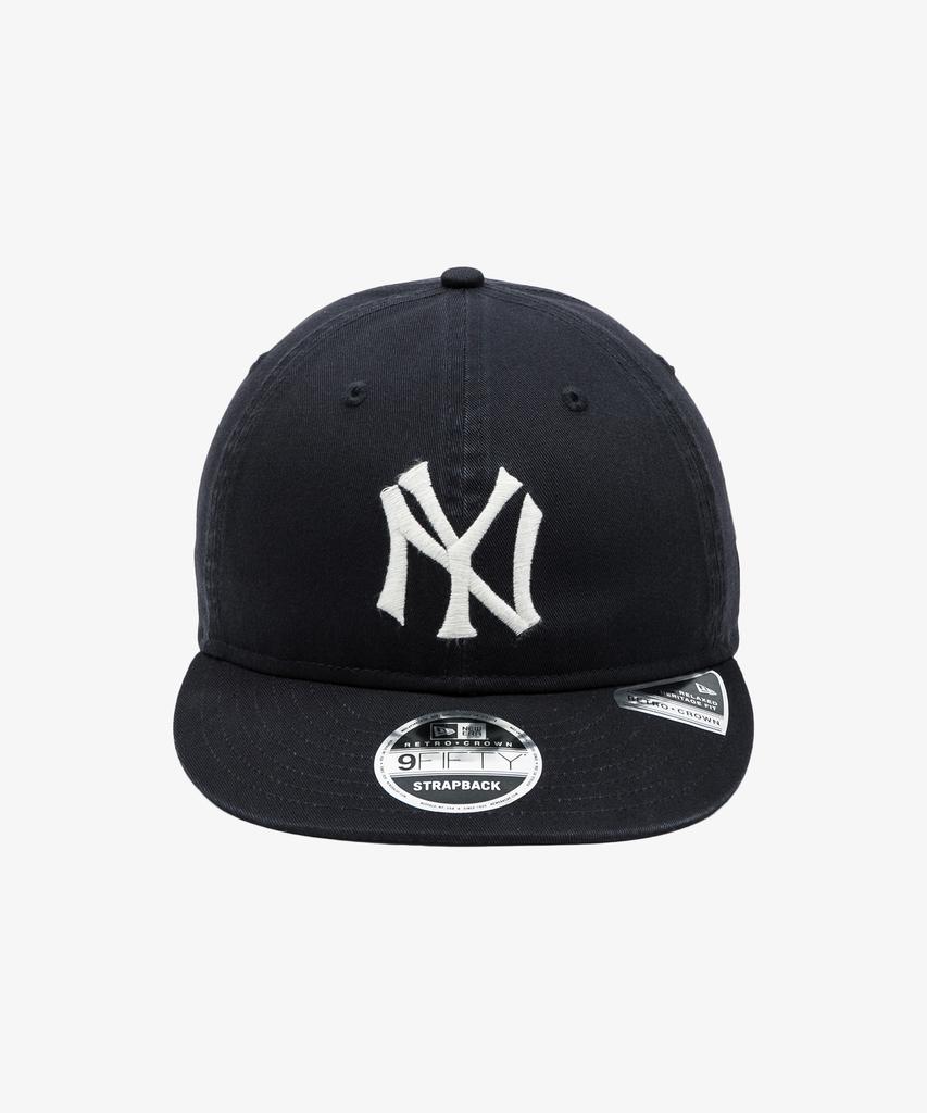NEW ERA Mlb Cooperstown New York Yankees Retro Crown Strapback Navy
