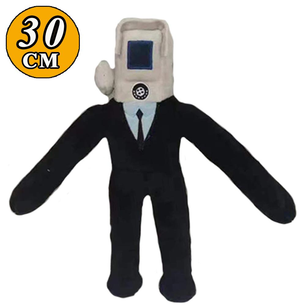 

63style Skibidi Туалет Плюшевая Мягкая Игрушка Оператор Телевизионный Человек Skibidi Dop Dop Да Да Титаны Camcordeman Speakerman Speaker Man Кукла