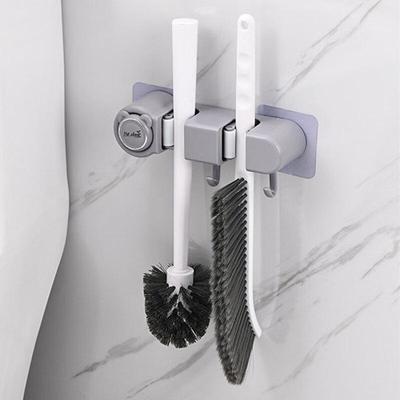Punch-Free Wall-Mounted Mop & Broom Holder