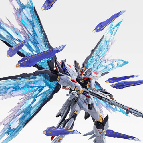 

BANDAI METAL BUILD Strike Freedom Gundam Wings of Light Option Set SOUL BLUE Ver.