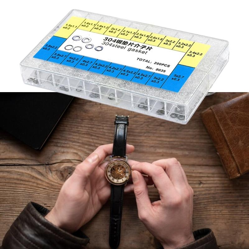 Steel Waterproof Gasket Replacement For Enhanced Seal And Corrosion Resistance In Watch Repair