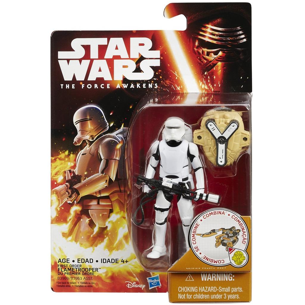 Star The Force Awakens Basic Figure Flame Trooper Wars -