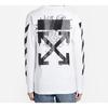 OFF WHITE Dripping Arrows Print Cotton T Shirt OMAB001R201850050110