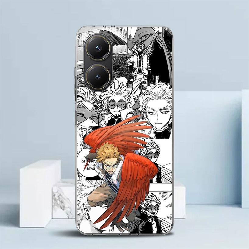 Hawks MHA My Hero A-Academy Phone Case For Xiaomi Poco F7 Ultra X5 X6 X7 Pro M7 Redmi 15C 15 13C 13 12C 12 10C 10 10A 9 9C 9A 9T