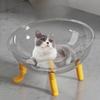 Space Capsule Large Cat Bed Summer All-season High-transparency Turntable Cat Toy Pet Supplies