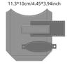 Curved Pocket Metal Cutting 11.3*10cm for Scrapbooking Card Album Making DIY Craft Die Cut Template