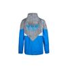 Adidas Originals Kleeblatt Schlangenmuster Colorblock Sport Kapuzenjacke Herren Oberbekleidung Blau AC0479
