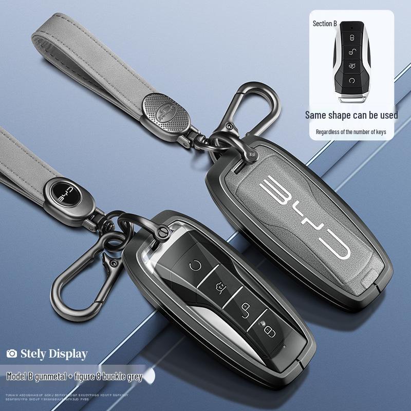 2023 New BYD Key Case for Han, Song Plus, Dolphin, Qin, Sea Lion, Yuan, Tang, and Seagull Models
