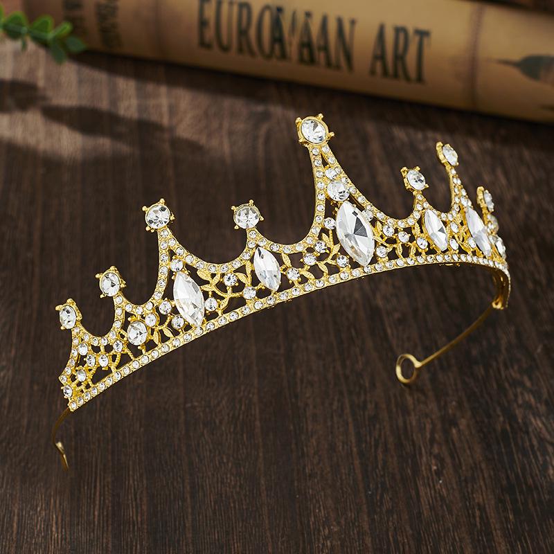 Children's Pink Rhinestone Princess Tiara Headband