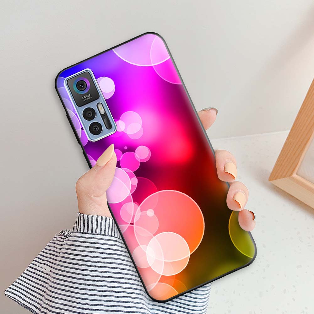 For TCL 30 Plus Case TCL 30 5G Luxury Silicone Back Cover Cases for TCL30 30Plus Shockproof Bumper Fundas TCL 30 5G Phone Bags