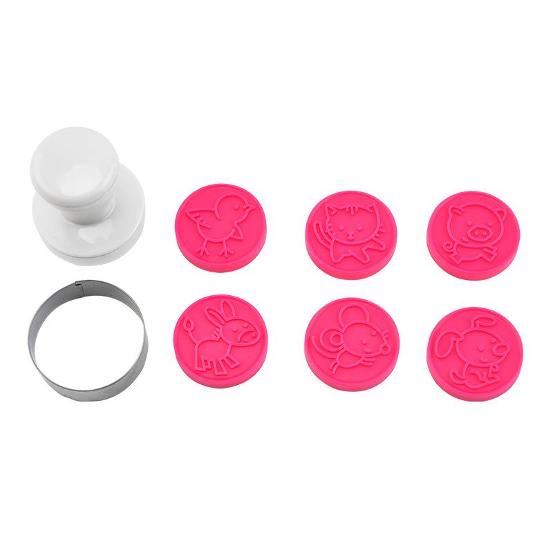 Stainless Steel Biscuit Mold, Cookie Seal, Three-Dimensional Christmas Resurrection, Biscuit Mold, Baking Tool