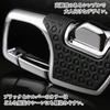 [RemarksJapan] Keychain Car Carabiner Ring Stylish Key Case Men's Black