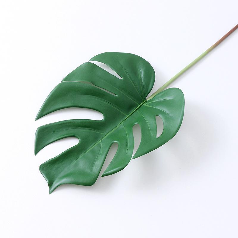 Simulation plant plastic turtle back leaf green plant leaf small fresh home decoration products ornament simulation turtle back leaf