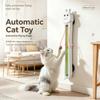 Rechargeable Cord Teaser for Single-Feline and Several-Feline Homes, Automatic Moving Line Device with Flexible Household Positioning
