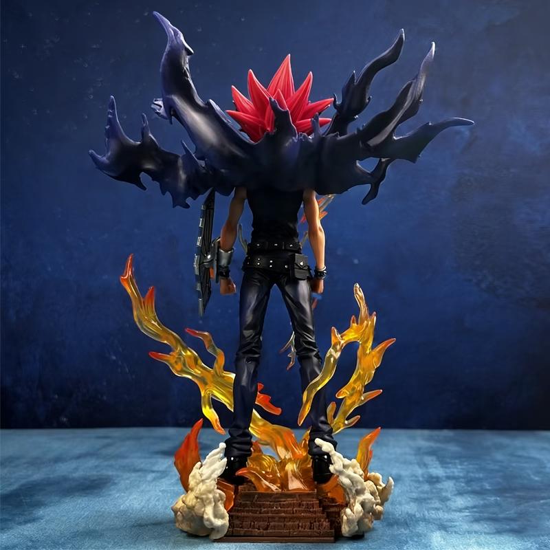 Anime Anime Figure - 28cm Pvc Collectible Model Statues - Yugi Muto Dual-Headed Duel Monster Decoration For Christmas Gifts